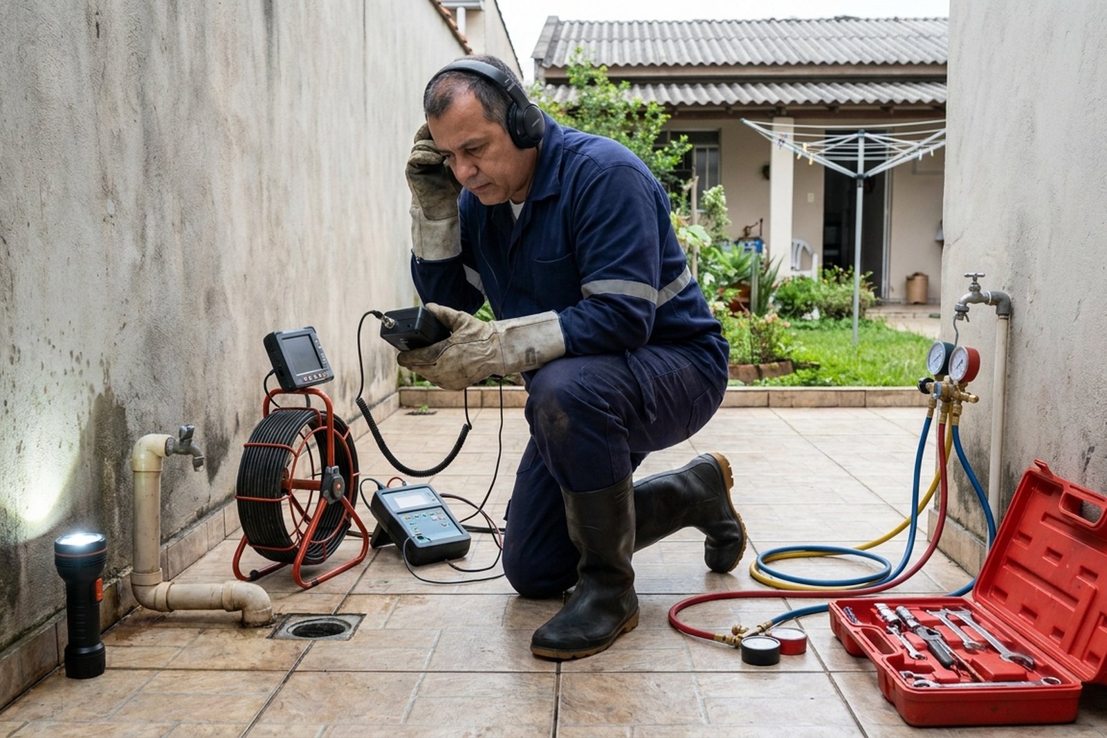 Detecção de Vazamento de Esgoto em Limeira‑SP